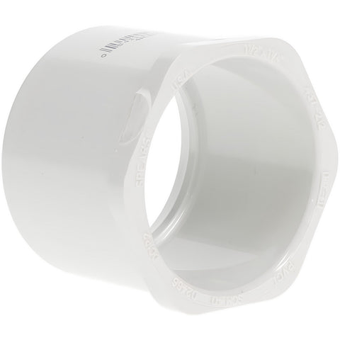 1-1/2 x 1-1/4" PVC Plastic Pipe Bushing