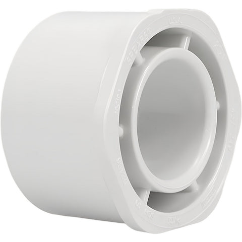 2 x 1" PVC Plastic Pipe Bushing