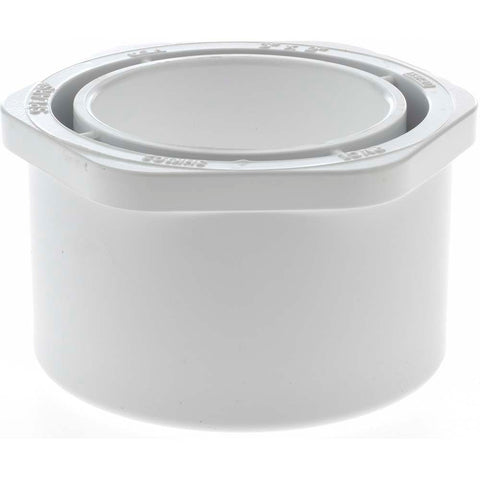 3 x 2" PVC Plastic Pipe Bushing