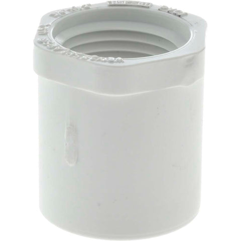 3/4 x 1/2" PVC Plastic Pipe Bushing