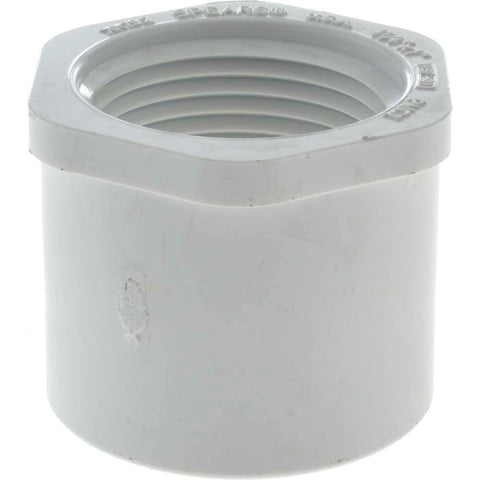 1-1/4 x 1" PVC Plastic Pipe Bushing