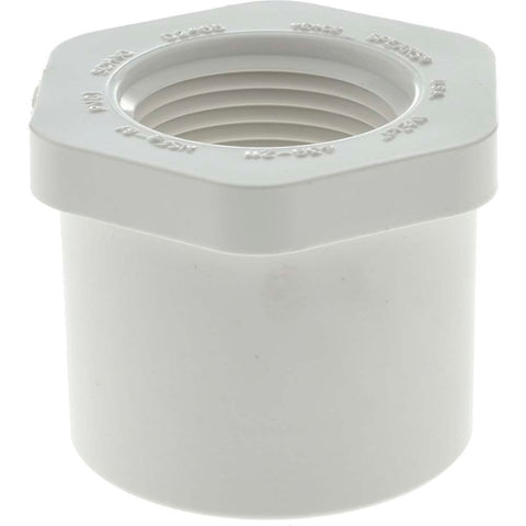 1-1/2 x 1" PVC Plastic Pipe Bushing