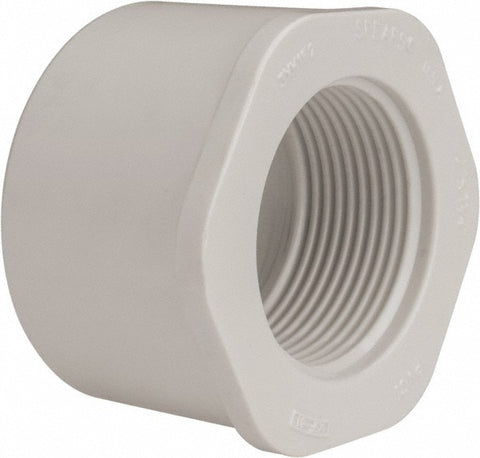 2 x 1-1/4" PVC Plastic Pipe Bushing
