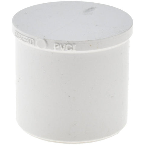1" PVC Plastic Pipe Plug