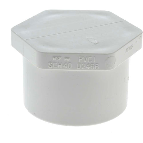 2" PVC Plastic Pipe Plug