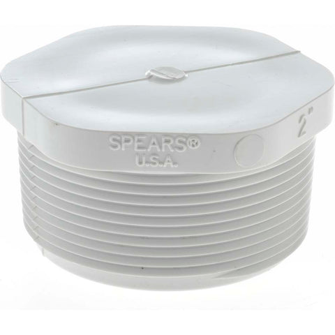 2" PVC Plastic Pipe Plug
