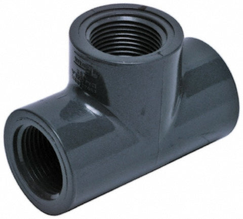 2-1/2" CPVC Plastic Pipe Tee