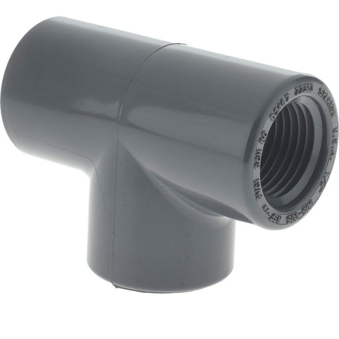 1/2" PVC Plastic Pipe Tee