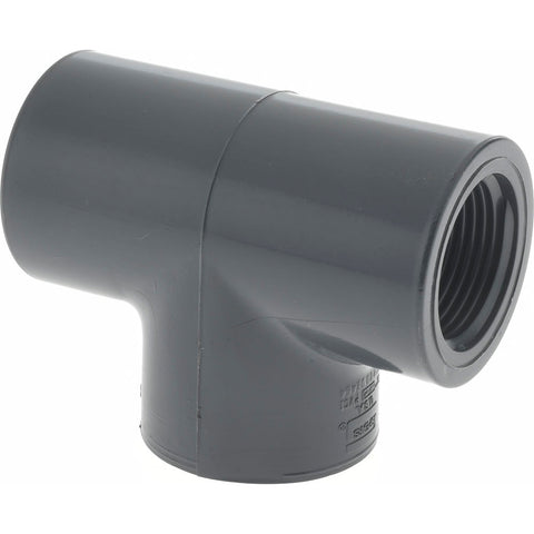 3/4" PVC Plastic Pipe Tee