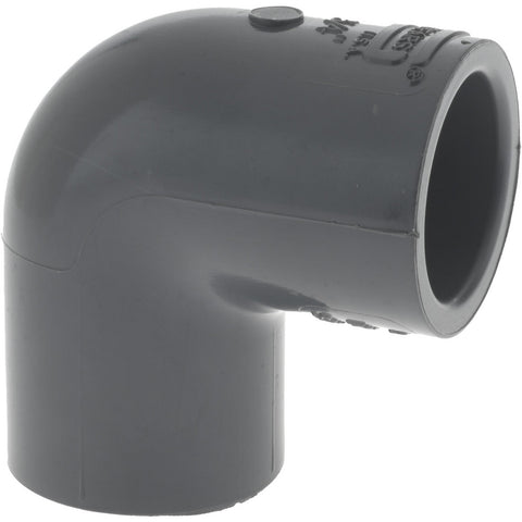 3/4" PVC Plastic Pipe 90&deg; Elbow