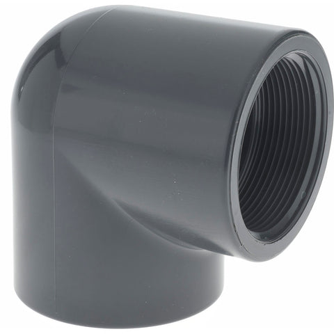 2" PVC Plastic Pipe 90&deg; Elbow