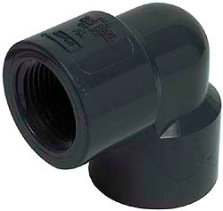 3" CPVC Plastic Pipe 90&deg; Elbow