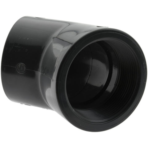 3" PVC Plastic Pipe 45&deg; Elbow