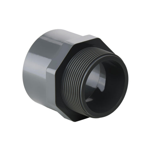 1/2" PVC Plastic Pipe Male Adapter
