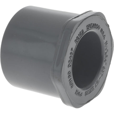 1-1/4 x 3/4" PVC Plastic Pipe Bushing