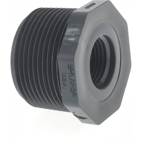 1-1/4 x 1/2" PVC Plastic Pipe Bushing