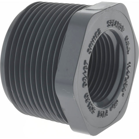 1-1/4 x 3/4" PVC Plastic Pipe Bushing