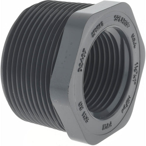 1-1/2 x 1" PVC Plastic Pipe Bushing
