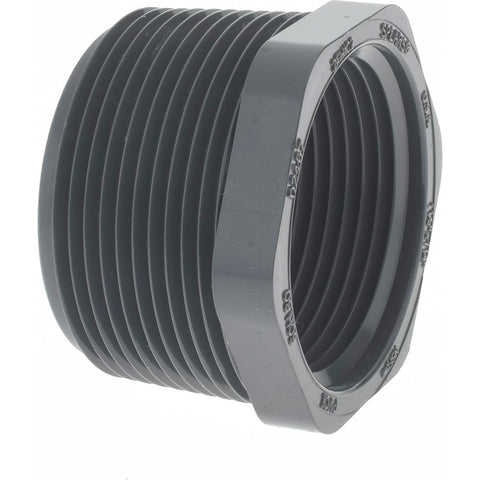 1-1/2 x 1-1/4" PVC Plastic Pipe Bushing