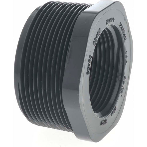 2 x 1-1/4" PVC Plastic Pipe Bushing