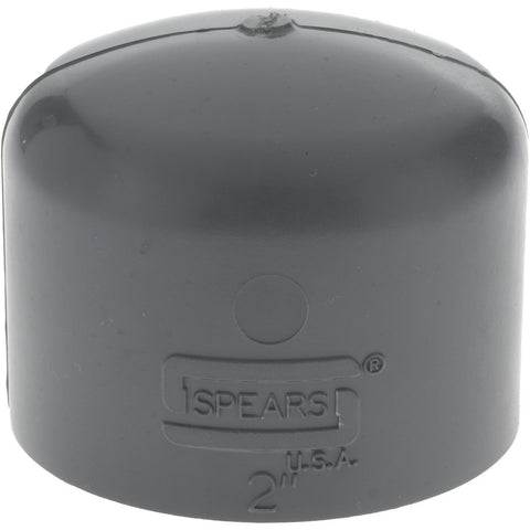 2" PVC Plastic Pipe End Cap