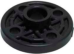 3/4" PVC Plastic Pipe Flange (Two Piece)