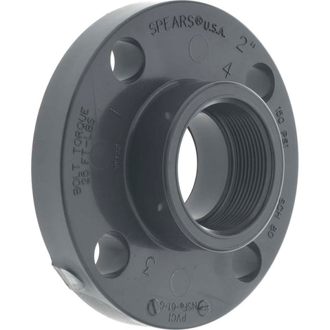 2" PVC Plastic Pipe Flange (One Piece)