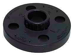 1-1/4" CPVC Plastic Pipe Flange (Two Piece)