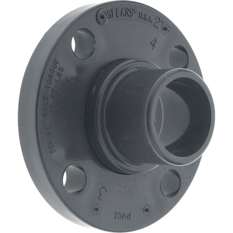 2" PVC Plastic Pipe Flange (Two Piece)