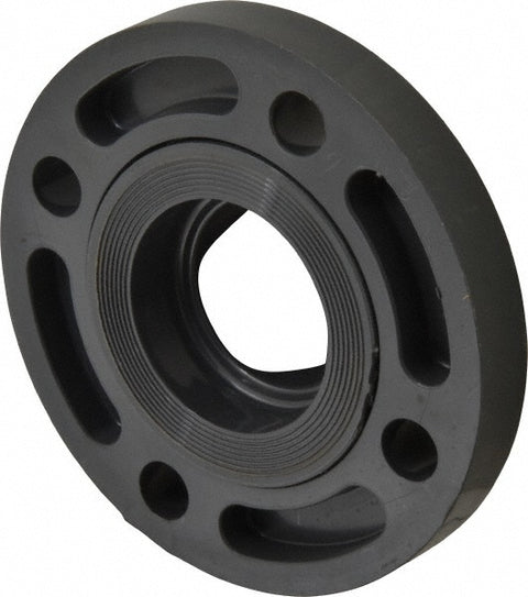 2-1/2" PVC Plastic Pipe Flange (Two Piece)