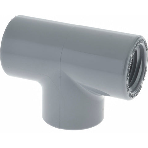 1/2" CPVC Plastic Pipe Tee