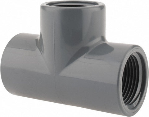 1" CPVC Plastic Pipe Tee