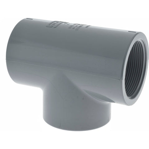 2" CPVC Plastic Pipe Tee