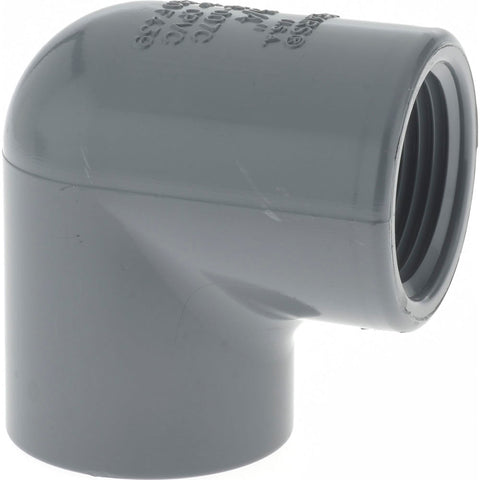3/4" CPVC Plastic Pipe 90&deg; Elbow