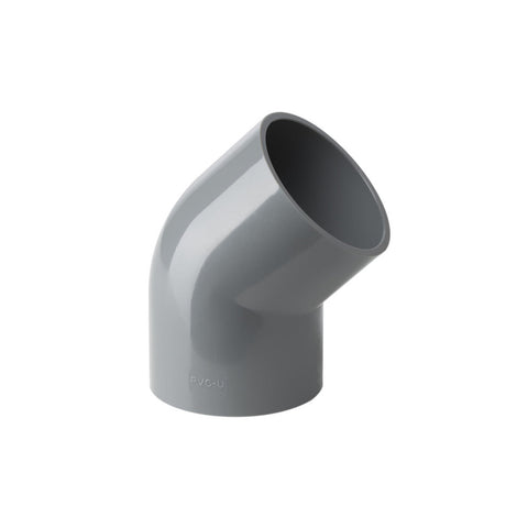 2" CPVC Plastic Pipe 45&deg; Elbow