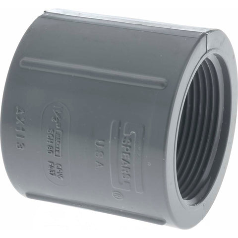 1-1/2" CPVC Plastic Pipe Coupling