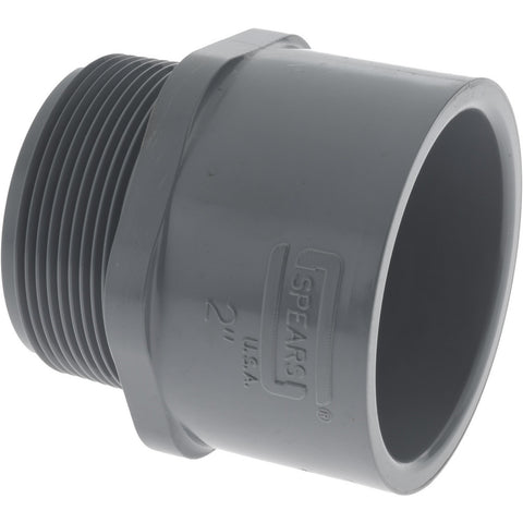 2" CPVC Plastic Pipe Male Adapter