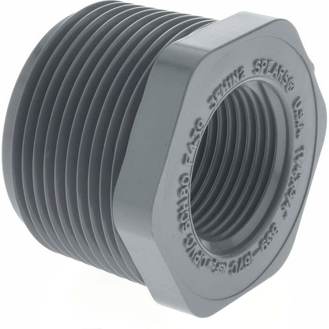 1-1/4 x 3/4" CPVC Plastic Pipe Bushing