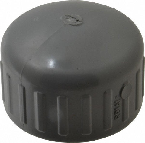 1-1/4" CPVC Plastic Pipe End Cap