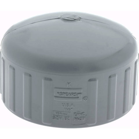 1-1/2" CPVC Plastic Pipe End Cap