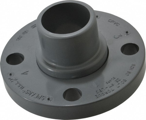 2" CPVC Plastic Pipe Flange (Two Piece)