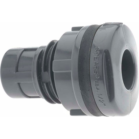 1/2" PVC Plastic Pipe Bulkhead Tank Adapter