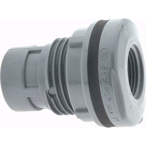 1" CPVC Plastic Pipe Bulkhead Tank Adapter