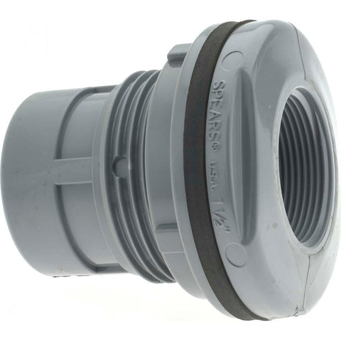 1-1/2" CPVC Plastic Pipe Bulkhead Tank Adapter