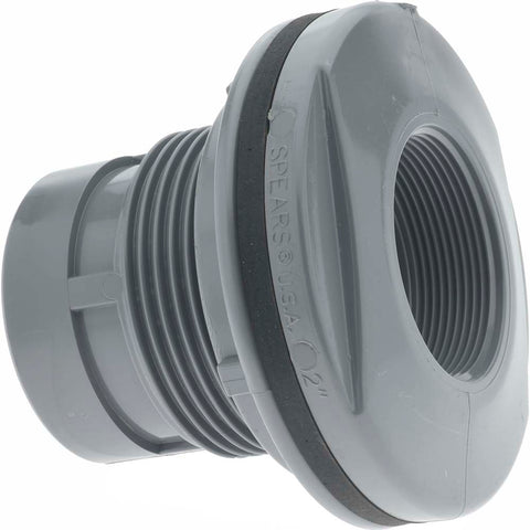 2" CPVC Plastic Pipe Bulkhead Tank Adapter