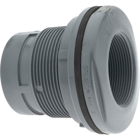 3" CPVC Plastic Pipe Bulkhead Tank Adapter