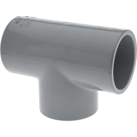 2" CPVC Plastic Pipe Tee