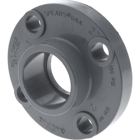 2" CPVC Plastic Pipe Flange (One Piece)