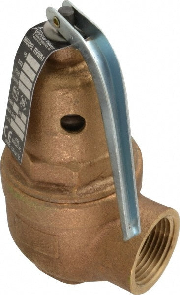 ASME Section IV Safety Relief Valve: 3/4" Inlet, 150 Max psi