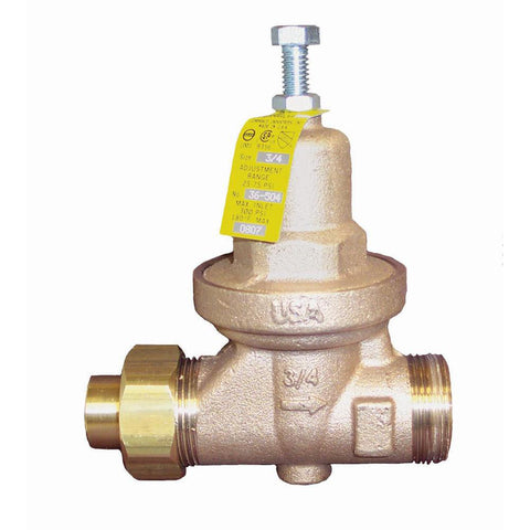 Pressure Reducing Valves: Pipe Size: 1-1/2; End Connection: NPT; Body Material: Bronze